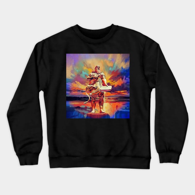 Gilgamesh Crewneck Sweatshirt by doniainart